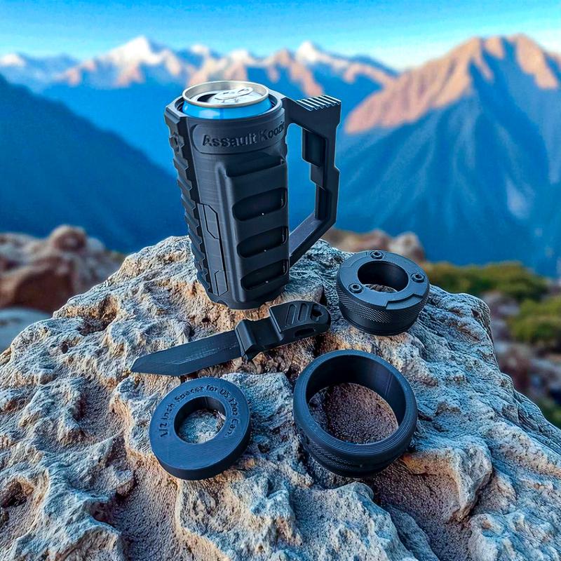 🔥LAST DAY 49% OFF🥤Assault-Style Tactical Koozie🍺
