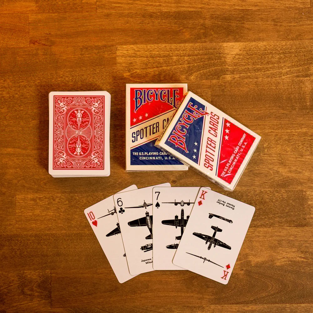 🔥LAST DAY 49% OFF🃏WWII Aircraft Spotter Playing Cards – 1942 Edition💥