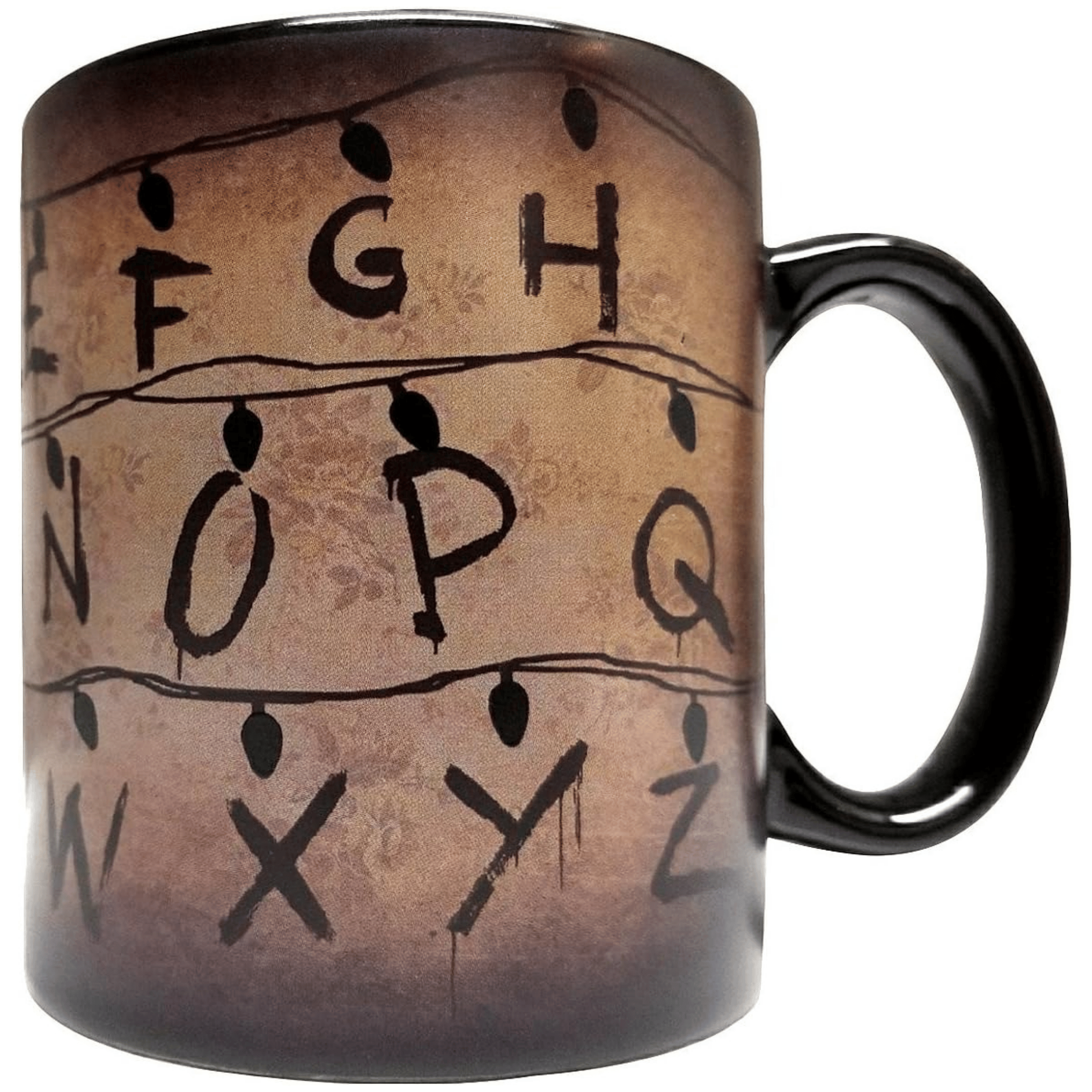 Hot Sale🎊🎊Stranger Xmas Lights 11oz Color Changing Ceramic Mug