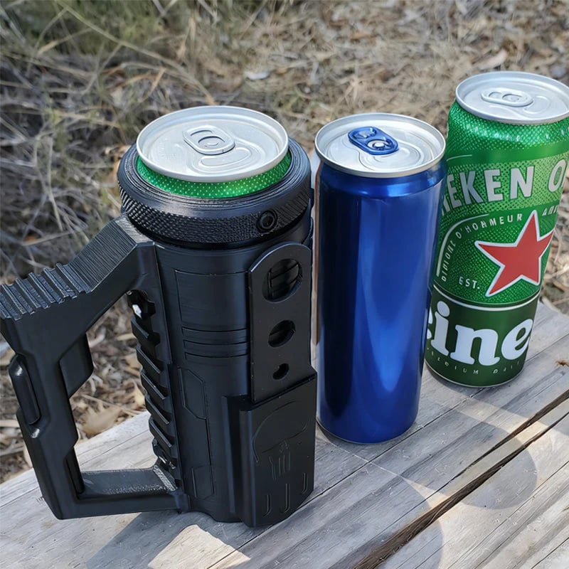 🔥LAST DAY 49% OFF🥤Assault-Style Tactical Koozie🍺