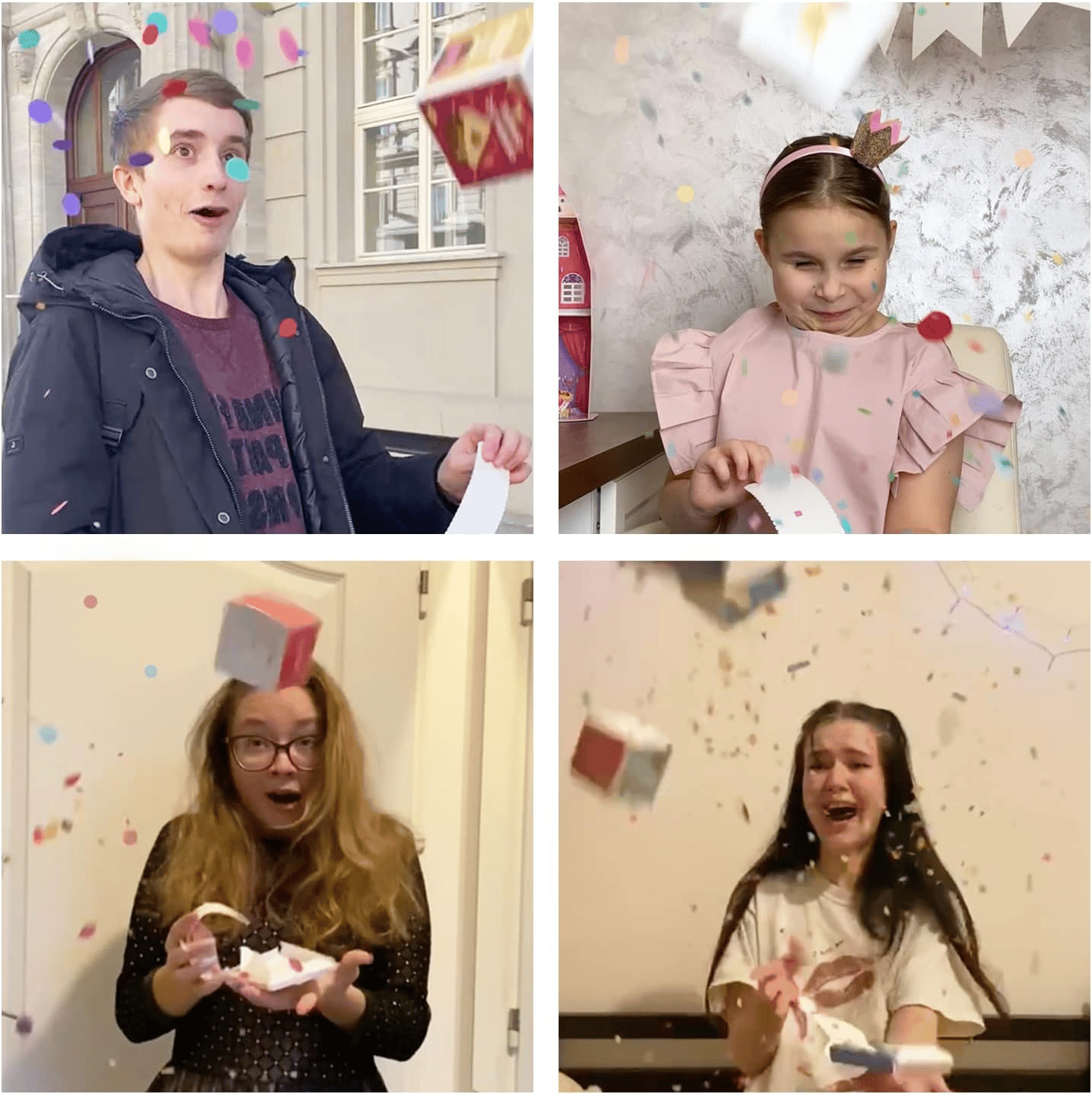 🎄Christmas Sale 49% Off✨Christmas Exploding Confetti Surprise Card – Pop-Up Joy in Every Envelope 🎉💌