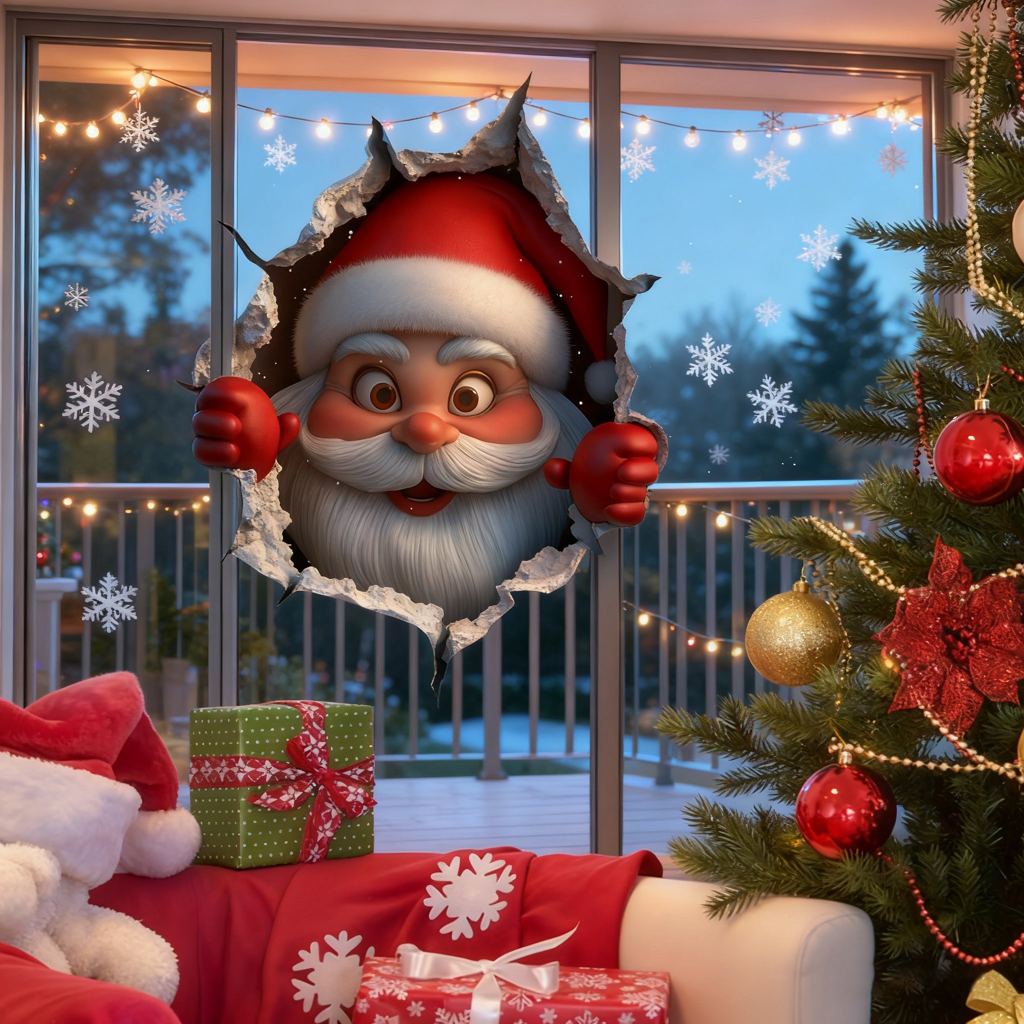 🎄Christmas Sale 49% Off 🎅Christmas Creative Wall Sticker😂