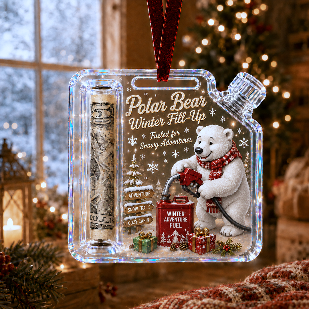 🔥Last 45pcs🎉-✨🎄Christmas Cash Gift Holder Ornament