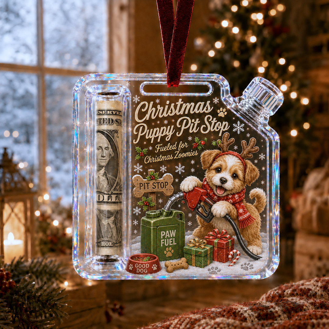 🔥Last 45pcs🎉-✨🎄Christmas Cash Gift Holder Ornament