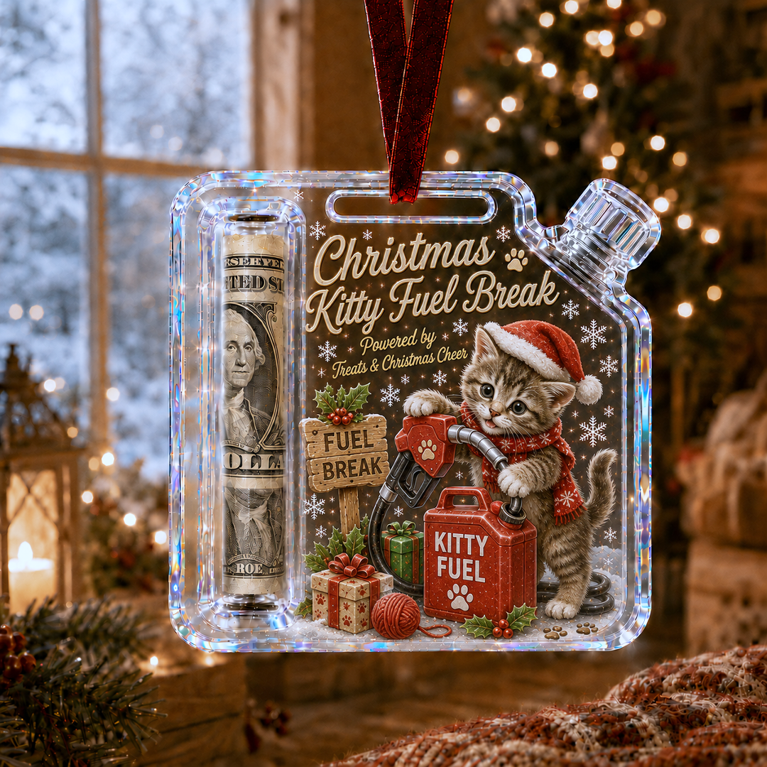🔥Last 45pcs🎉-✨🎄Christmas Cash Gift Holder Ornament