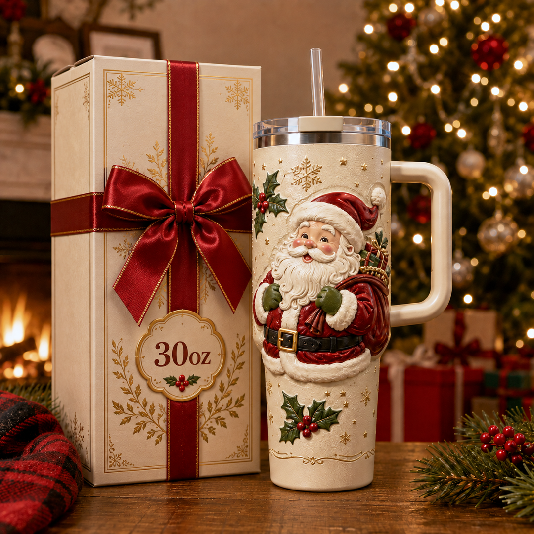 ✨Limited-Time 70% OFF–🎄🔥 Christmas Magic Travel Tumbler – Festive Gift Edition