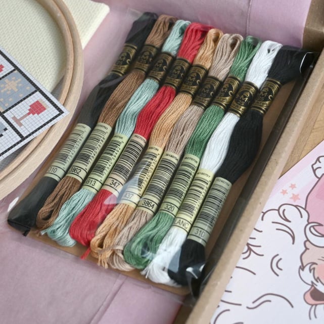 🎄Christmas Sale 49% Off 🧵Cross Stitch Advent Calendar 2025🎨