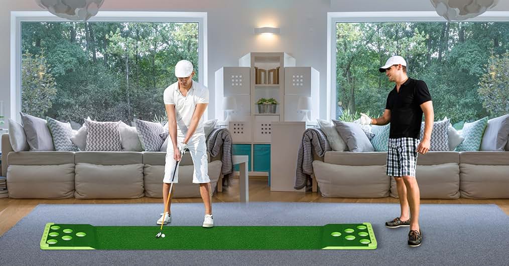 🔥LAST DAY 49% OFF🏌️‍♂️⛳Mini Golf Games - Funny Golfer Gifts for Kids, Unique Mini Golfer On A Stick😂