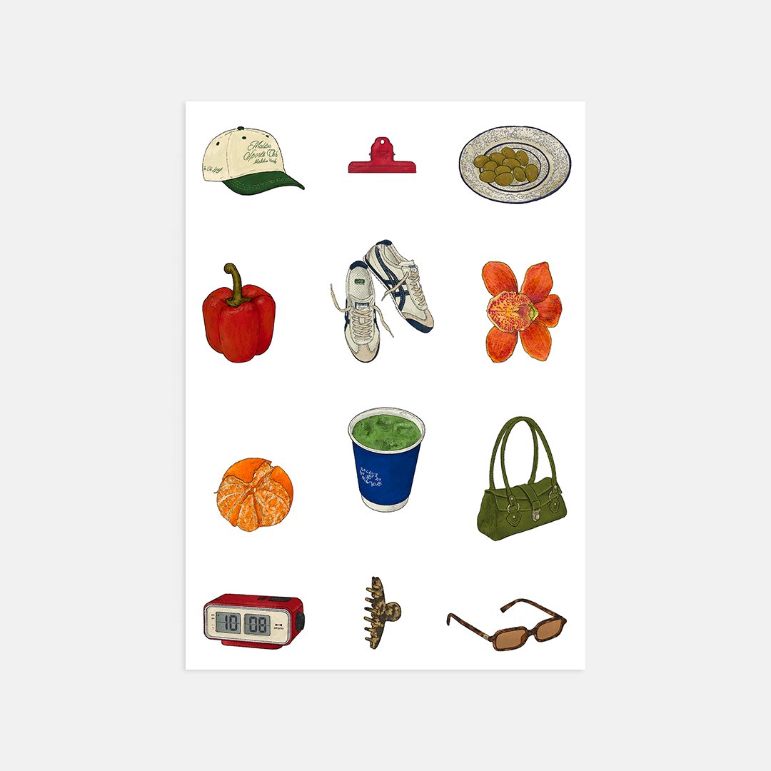 ✨📚Limited time order!🌸Girlhood Sticker Book💕