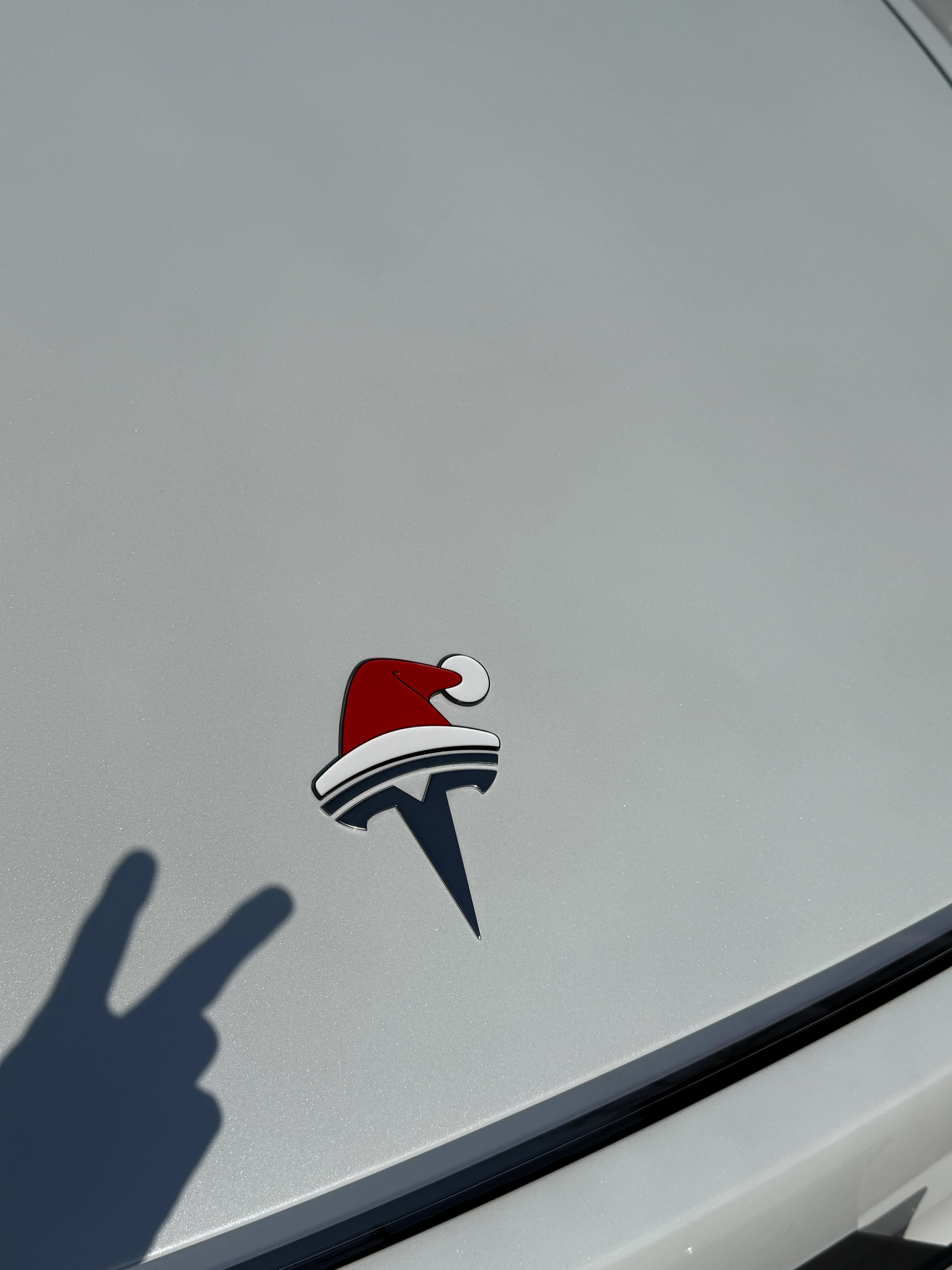 🎄Christmas Hot Sale 49% OFF🎅3D Christmas Hat Car Sticker🚗