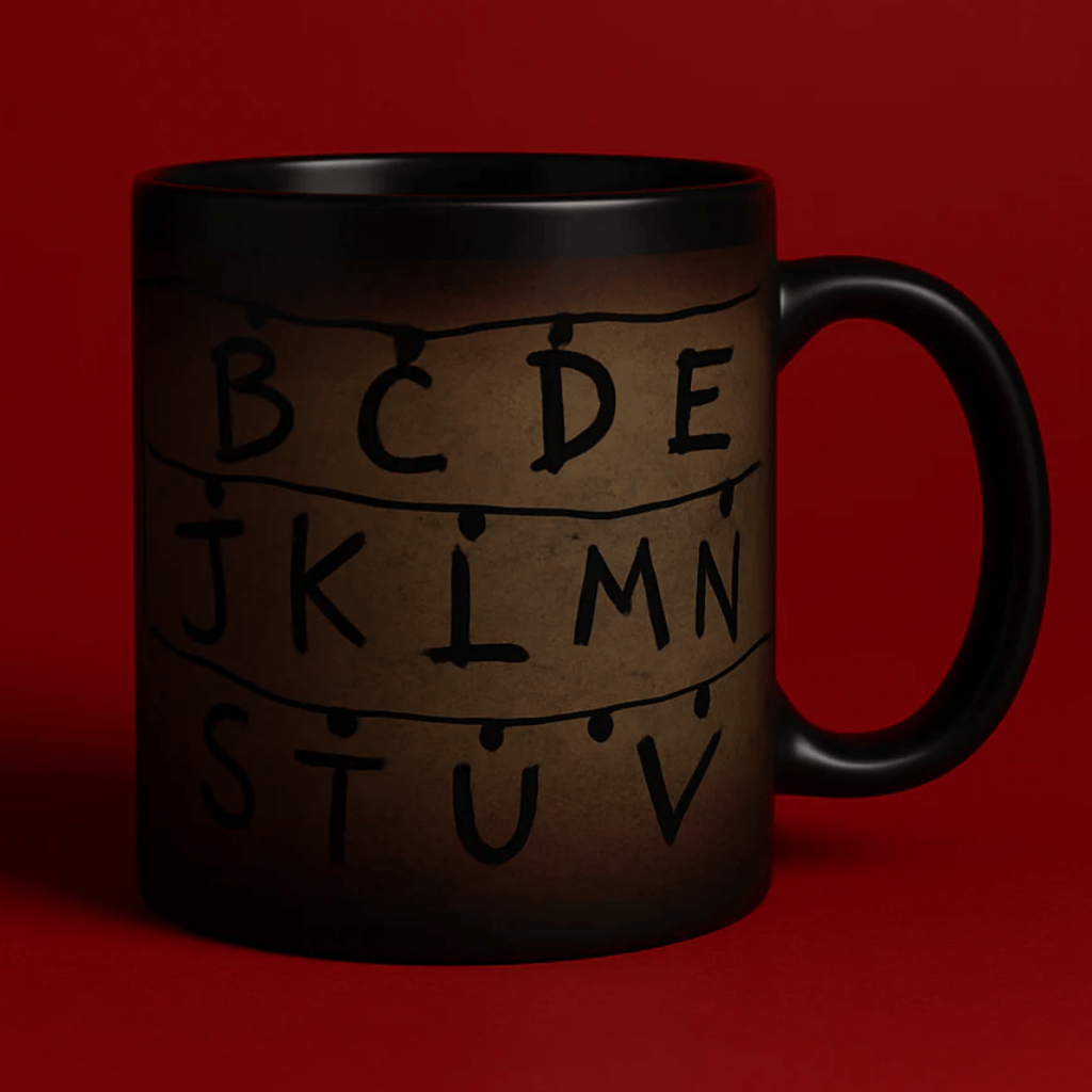 Hot Sale🎊🎊Stranger Xmas Lights 11oz Color Changing Ceramic Mug