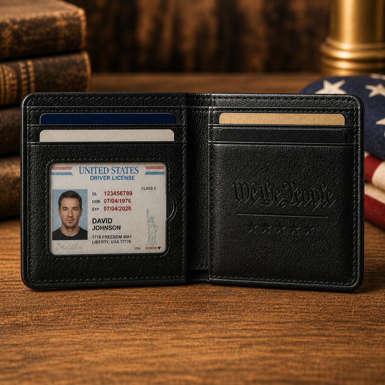 【Father's Day 50% OFF】United States 250th Anniversary Custom Wallet