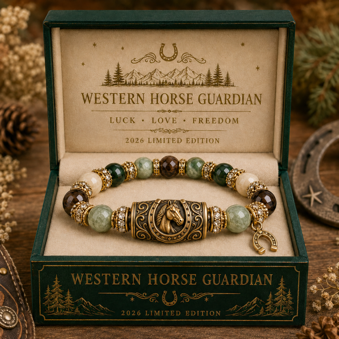 🔥Limited Edition🐎Western Horse Guardian Crystal Bracelet👍