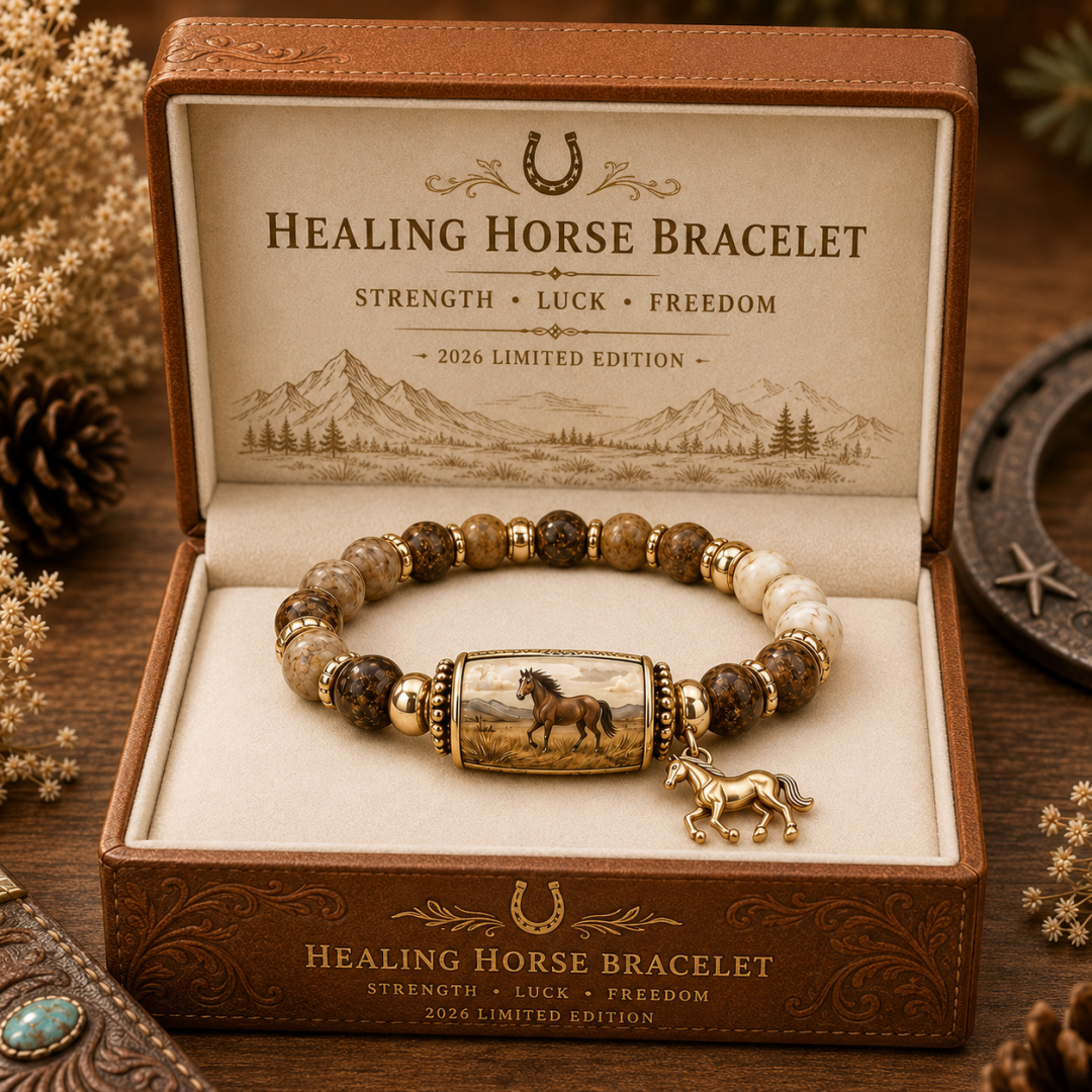 🔥Limited Edition🐎Western Horse Guardian Crystal Bracelet👍