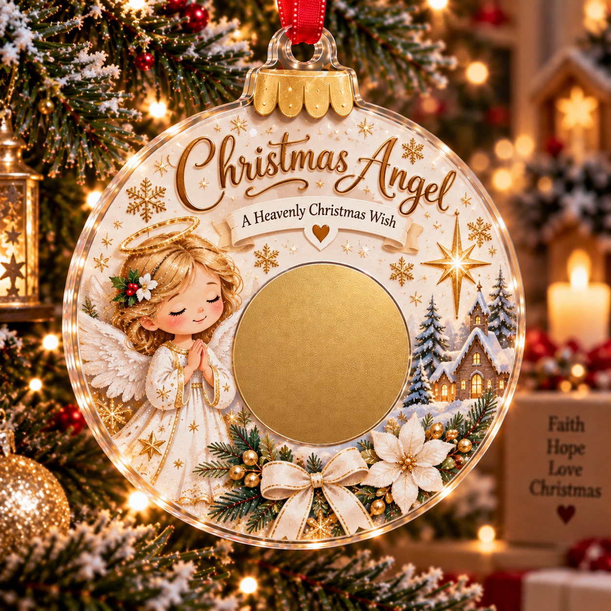 🔥Last 50pcs🎉  Scratch Surprise Christmas Ornament – A Little Ornament, A Big Surprise🎁