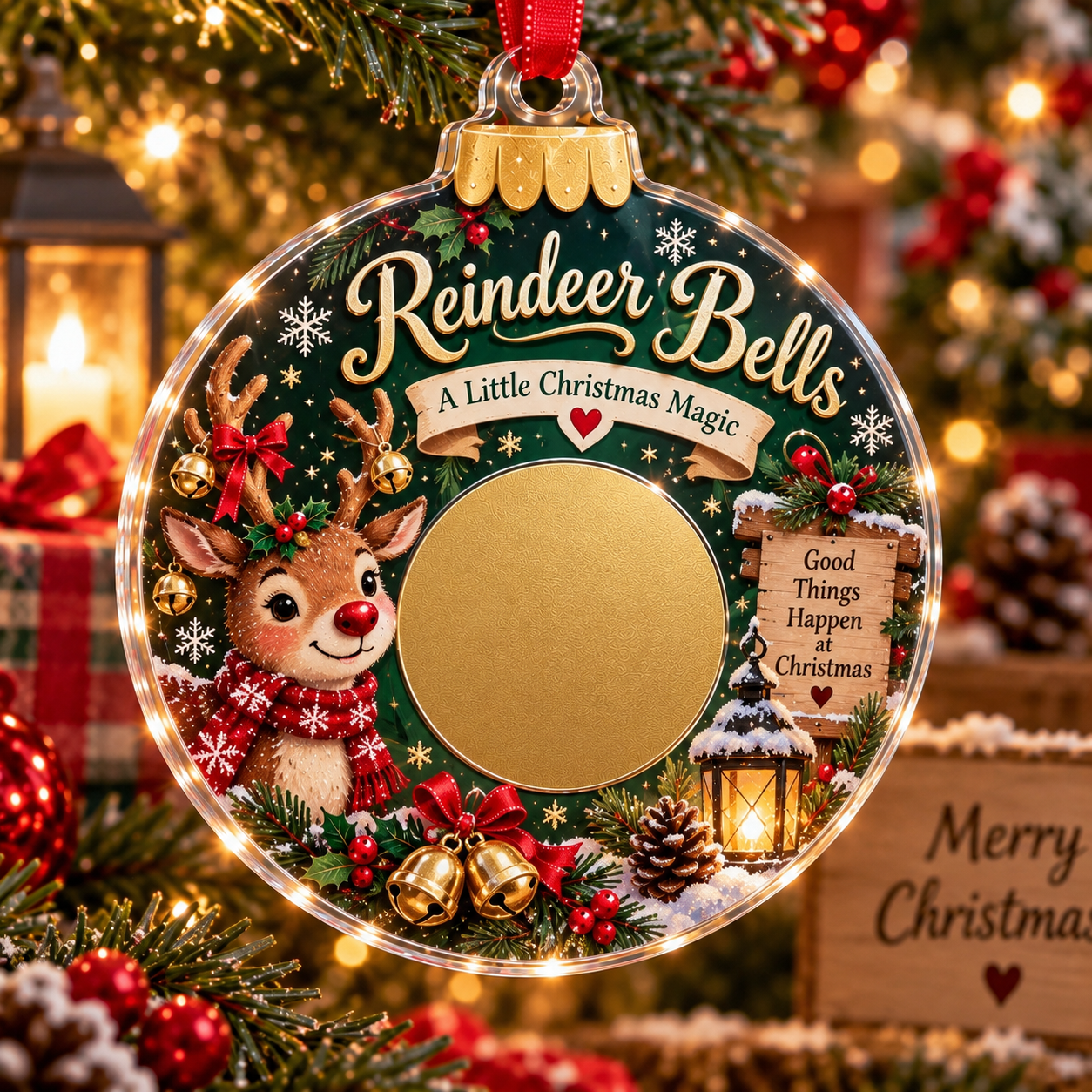 🔥Last 50pcs🎉  Scratch Surprise Christmas Ornament – A Little Ornament, A Big Surprise🎁