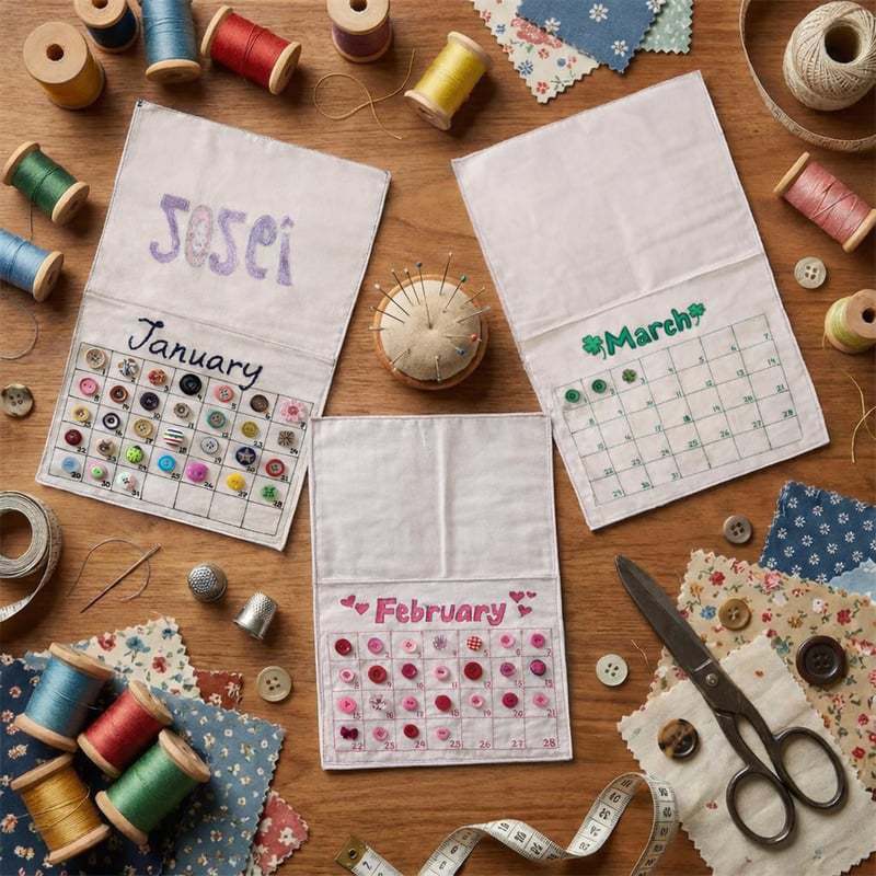 🔥2026 Spring Special Offer: 49% Off -🧵 2026 Button Calendar