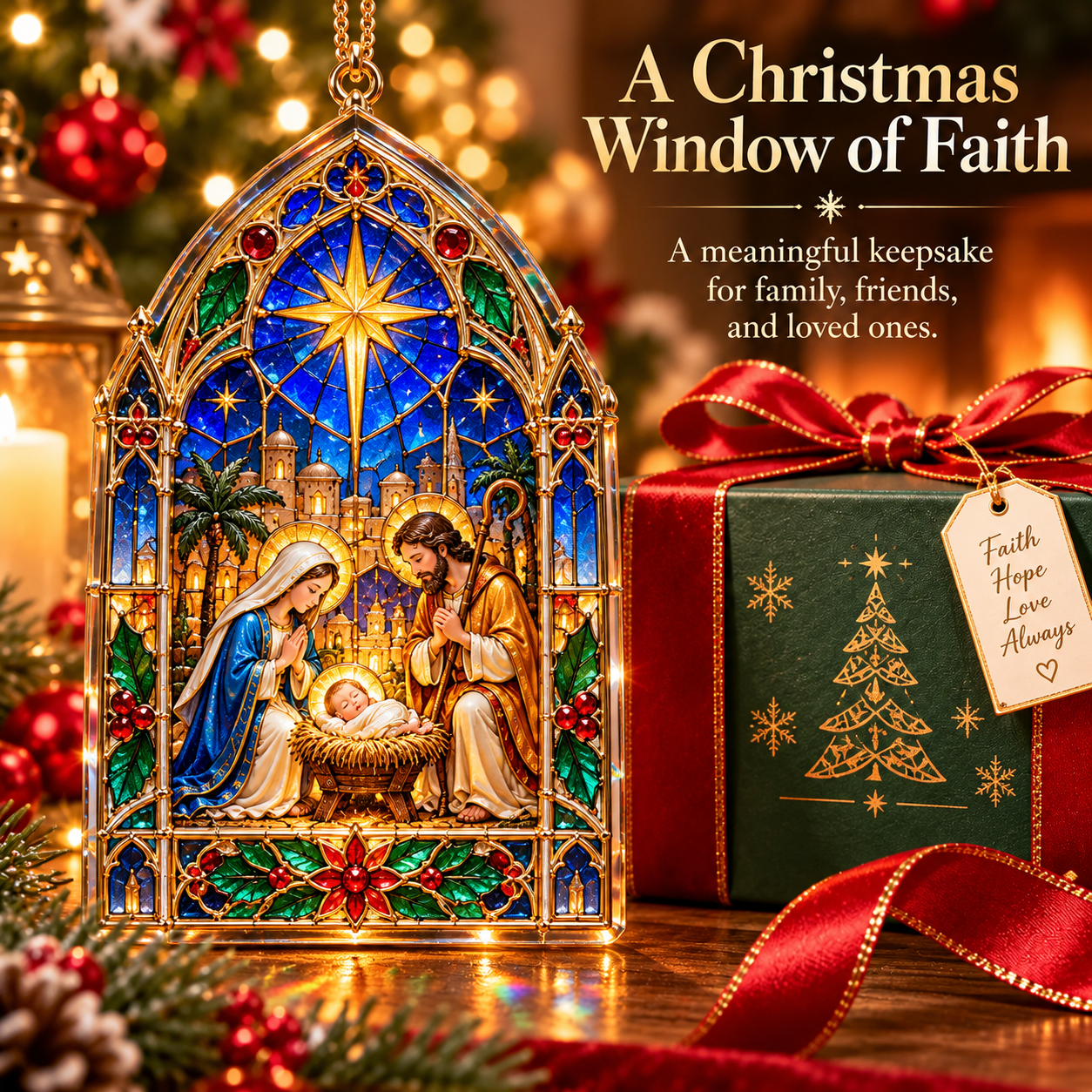 🔥Limited time 70% OFF -🎄✝️2026 Nativity Christmas Tree Ornament - Bring Faith & Joy to Your Christmas Tree
