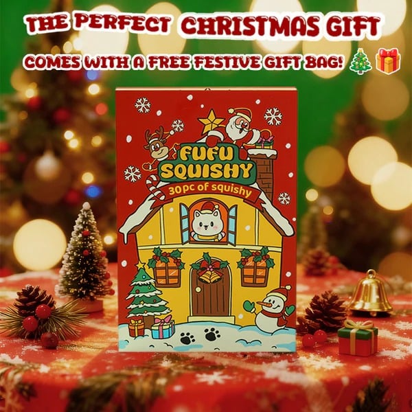 🔥Black Friday 24H Flash Sale OFF🎄30pcs Random Christmas Squishy Pop Box – Limited Holiday Edition⭐