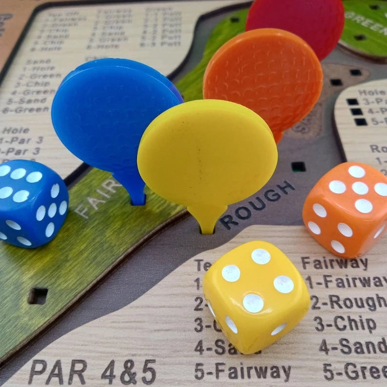 🎄Christmas Sale 49% Off 🏌️⛳Tabletop Dice Golf Game