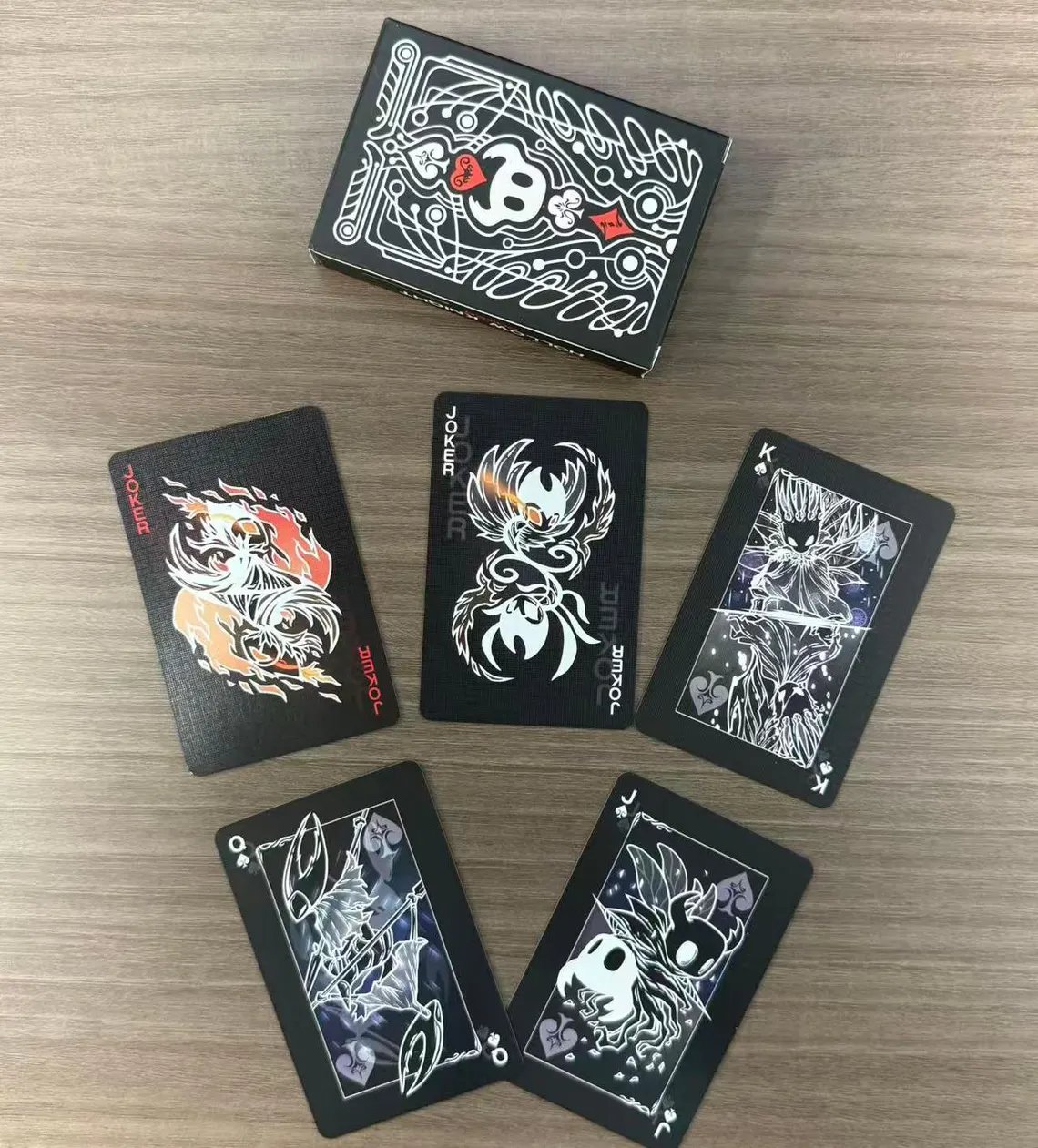 🔥LAST DAY 49% OFF⚔️Slugcatgo Hollow Knight Poker poker cards♠️