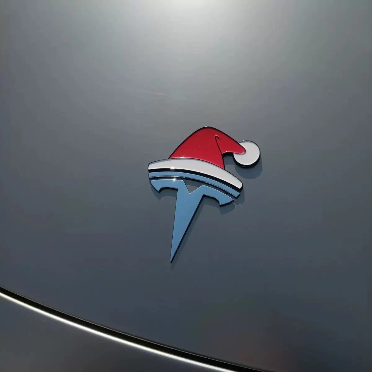 🎄Christmas Hot Sale 49% OFF🎅3D Christmas Hat Car Sticker🚗