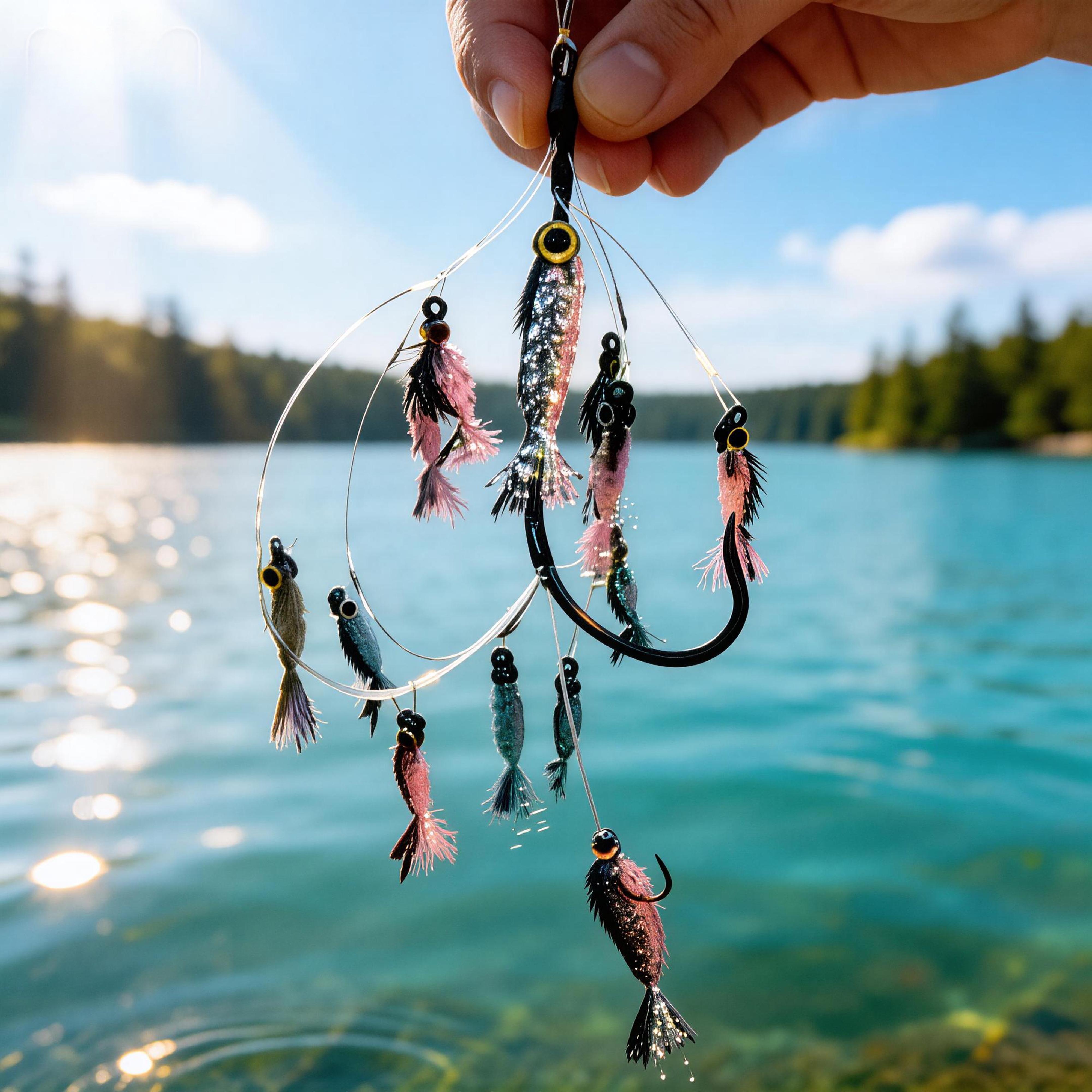 🔥LAST DAY 49% OFF🎣🐟Shoal of Fry Multi Fish School Rig 🌊