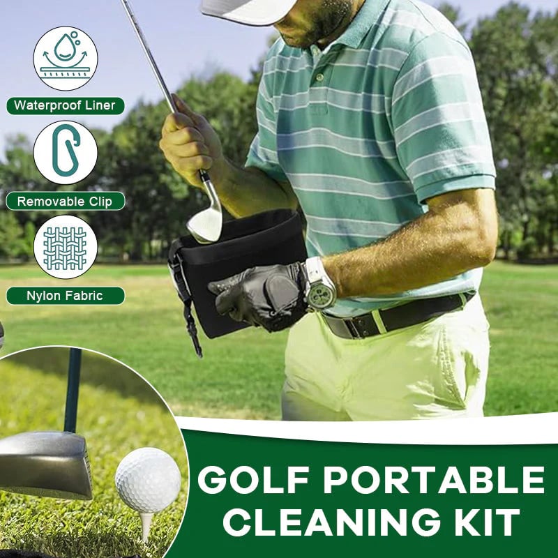 🎄Christmas Sale 49% Off🏌️‍♂️⛳Golf Portable Cleaning Bags👜