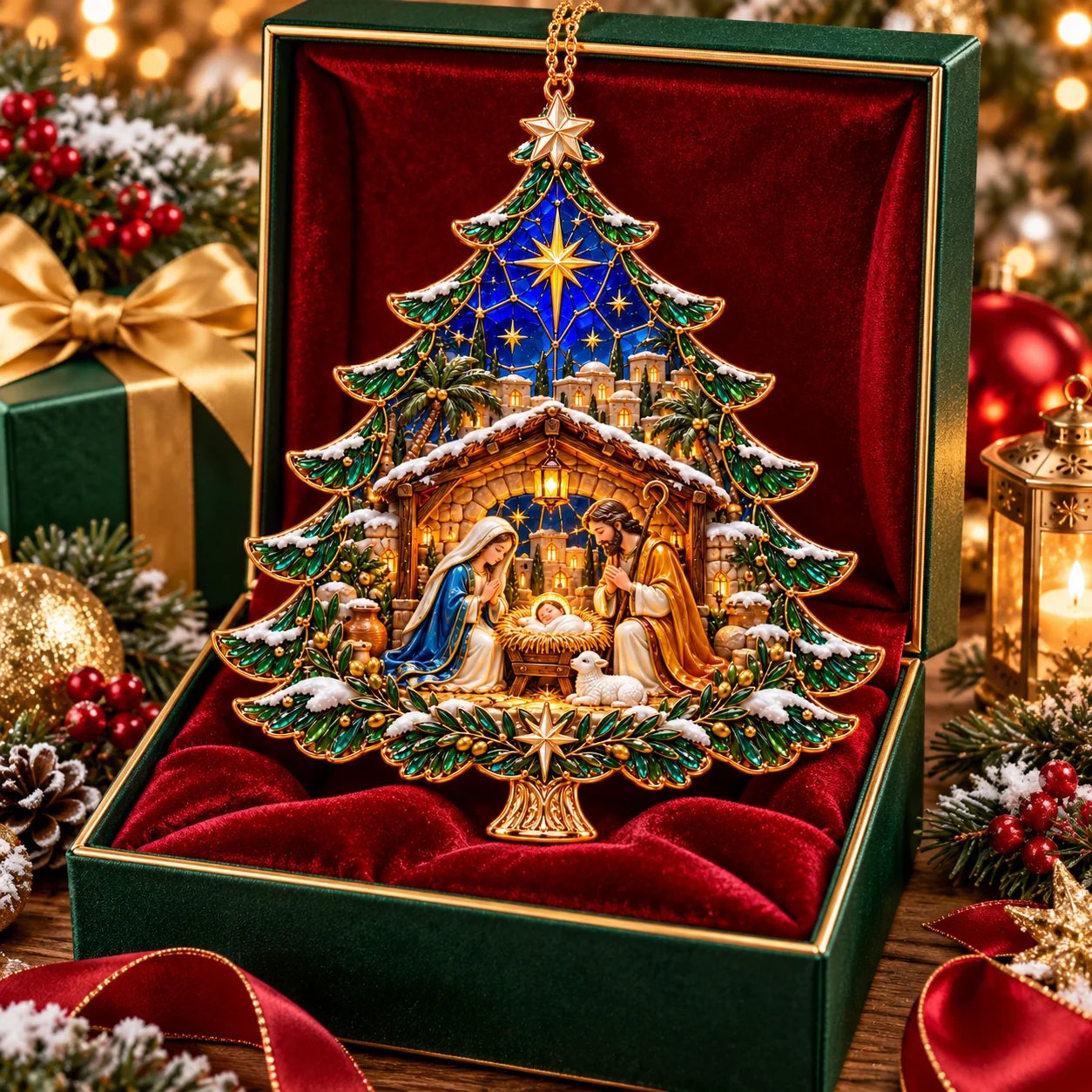 🔥Limited time 70% OFF - 🎄✝️2026 Nativity Christmas Tree Ornament - Bring Faith & Joy to Your Christmas Tree