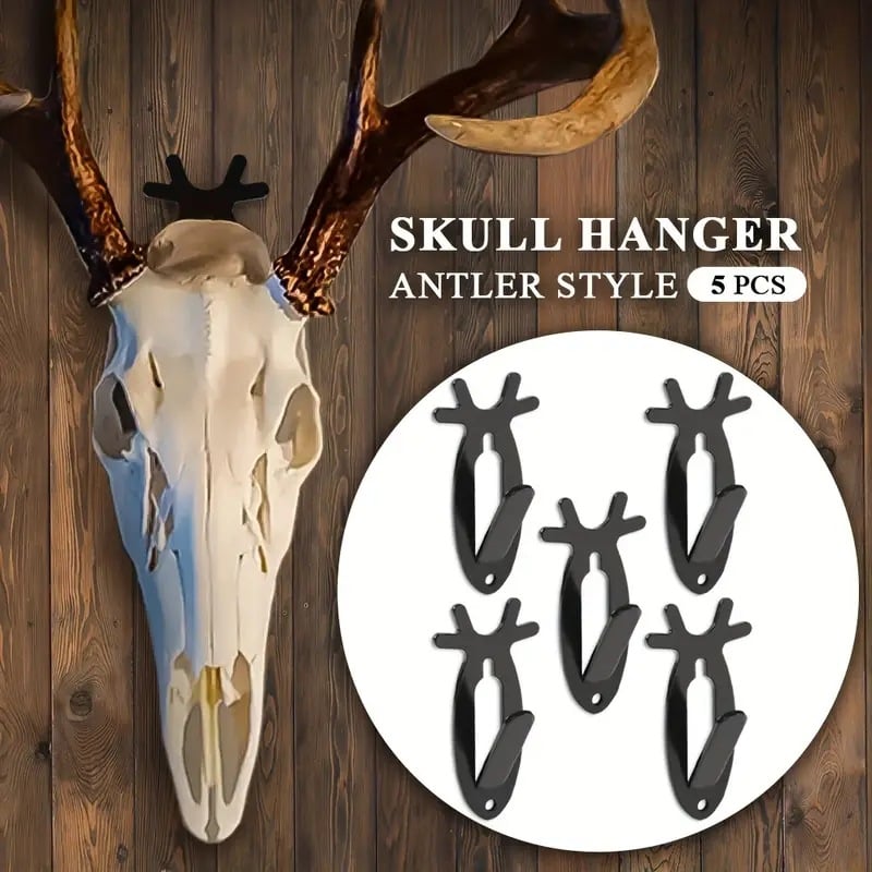 🎄Christmas Sale 49% Off🎅Christmas European Mount Skull Wall Hanger Hook💀