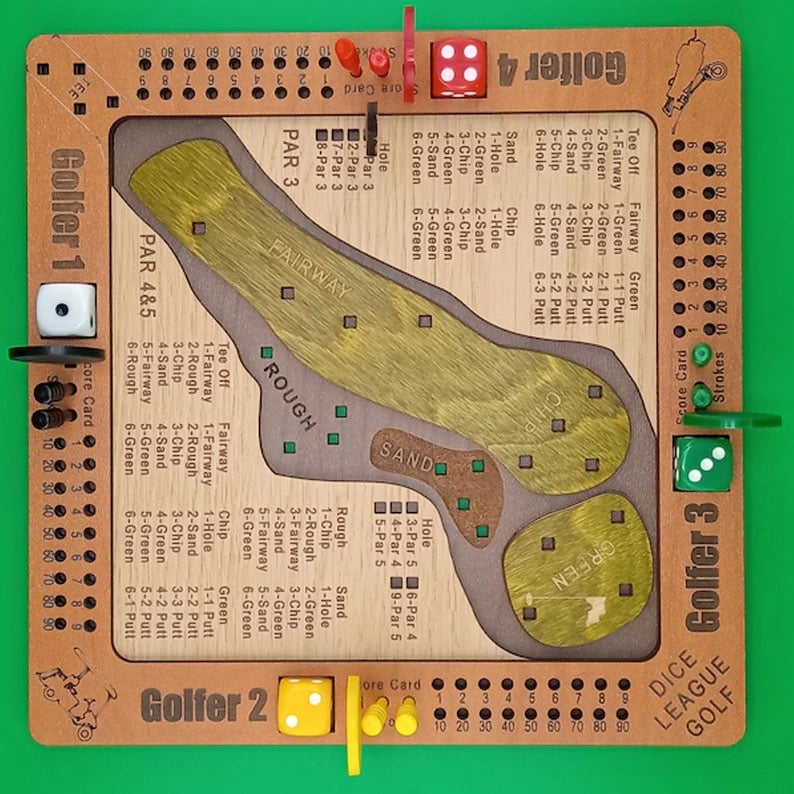 🎄Christmas Sale 49% Off 🏌️⛳Tabletop Dice Golf Game