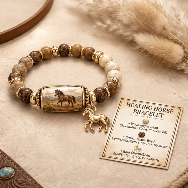 🔥Limited Edition🐎Western Horse Guardian Crystal Bracelet👍