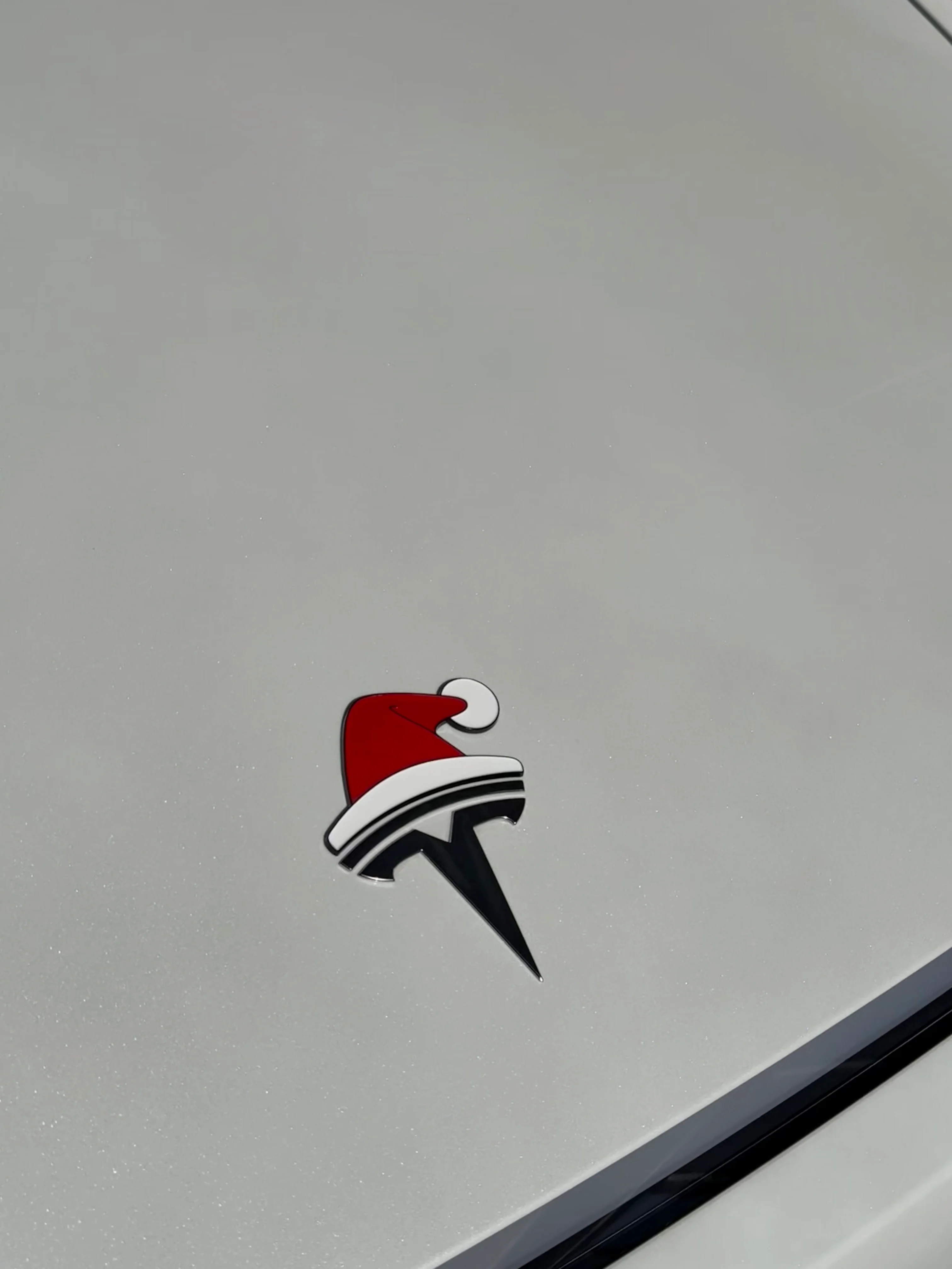 🎄Christmas Hot Sale 49% OFF🎅3D Christmas Hat Car Sticker🚗