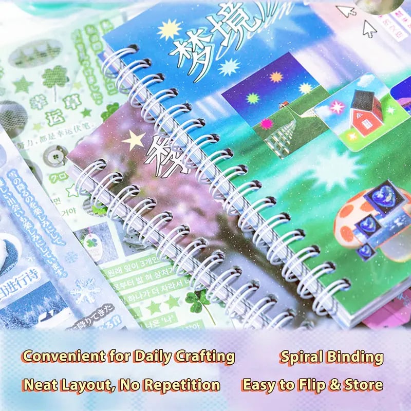 🔥Last Day 50% OFF - Dreamcore Aesthetic Sticker Book