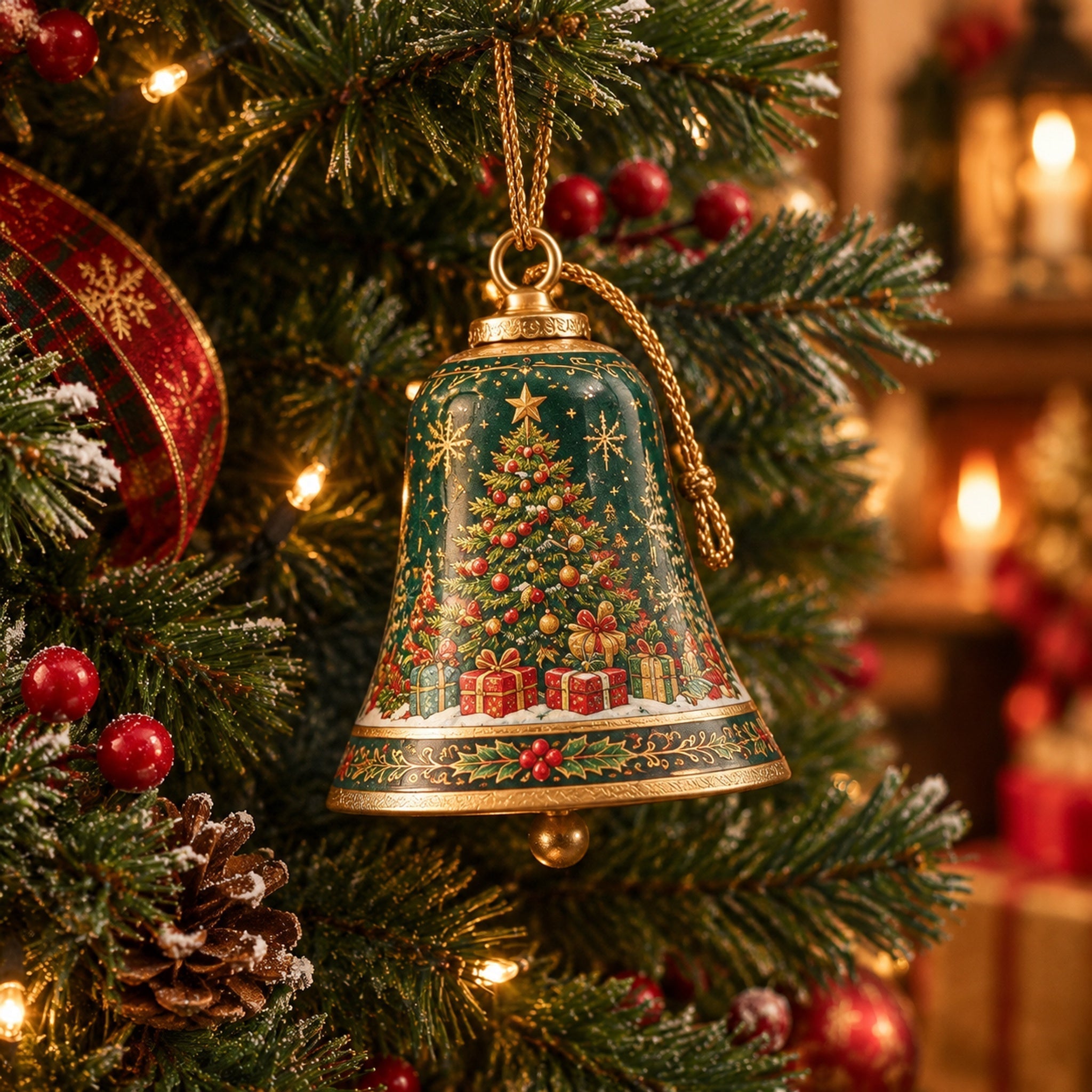 🎅 2026 Christmas Gift 70% Off--🔔✨Vintage Bell Ornament Collection – Festive Holiday Tree Keepsakes
