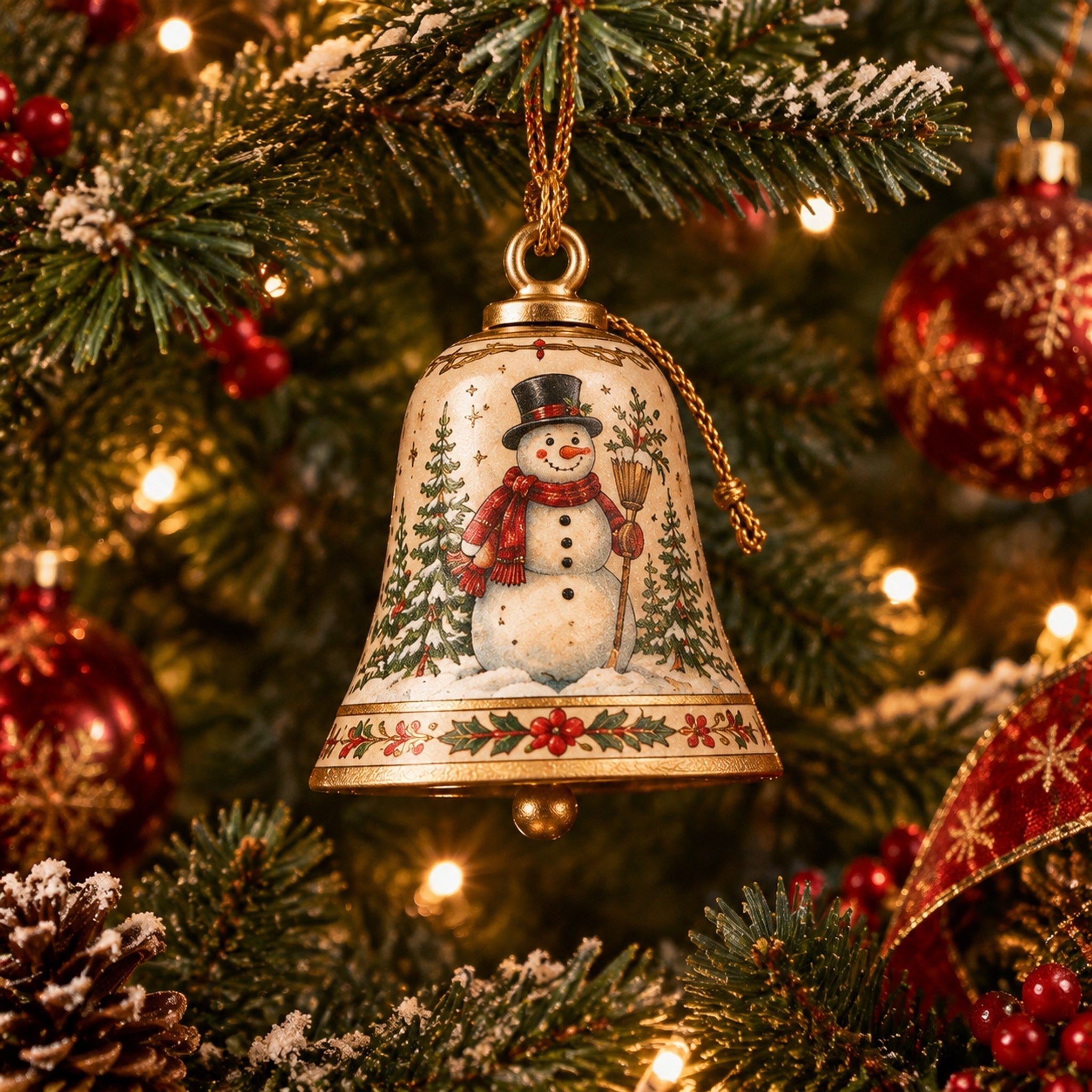 🎅 2026 Christmas Gift 70% Off--🔔✨Vintage Bell Ornament Collection – Festive Holiday Tree Keepsakes