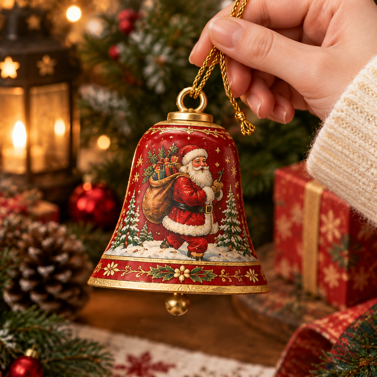 🎅 2026 Christmas Gift 70% Off--🔔✨Vintage Bell Ornament Collection – Festive Holiday Tree Keepsakes