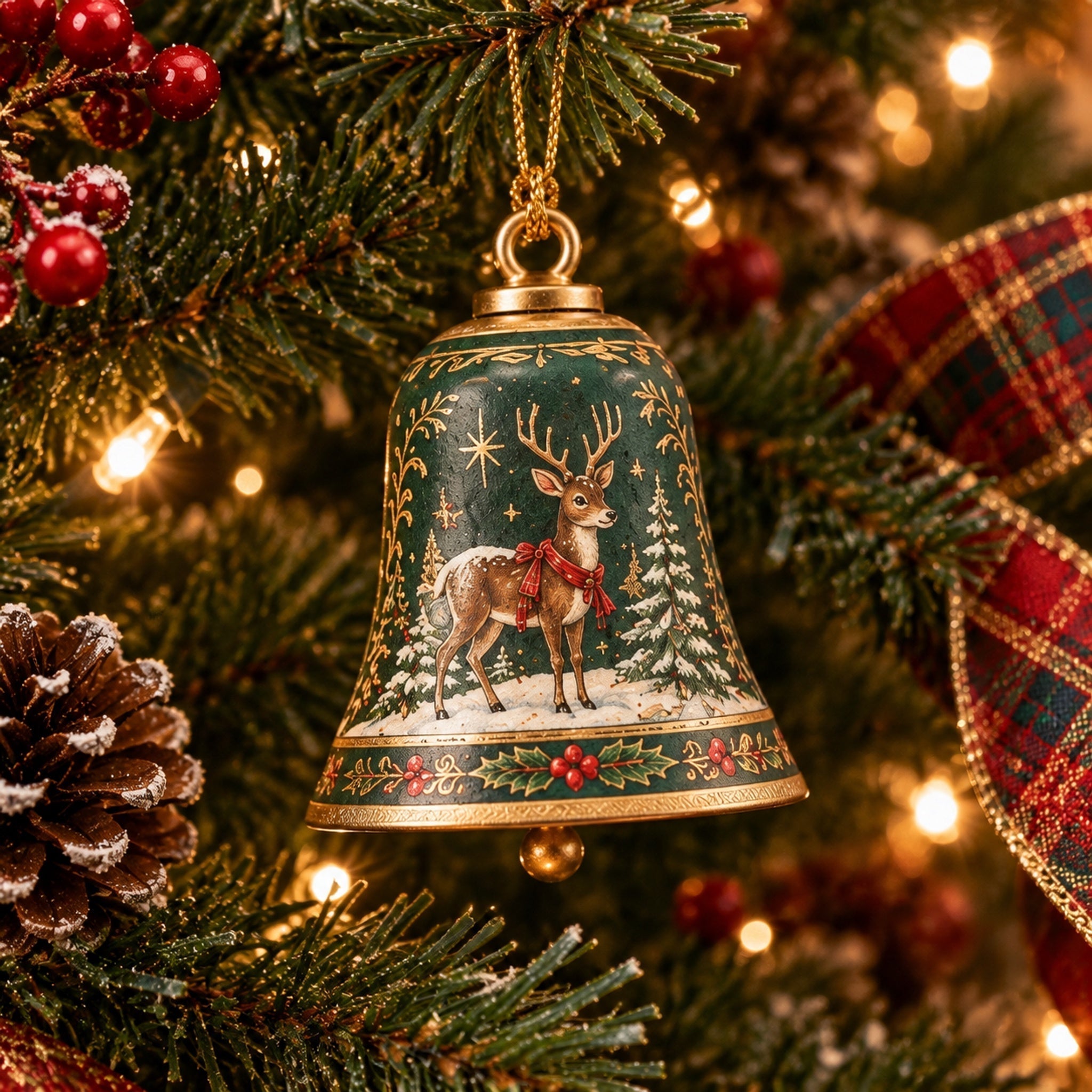 🎅 2026 Christmas Gift 70% Off--🔔✨Vintage Bell Ornament Collection – Festive Holiday Tree Keepsakes