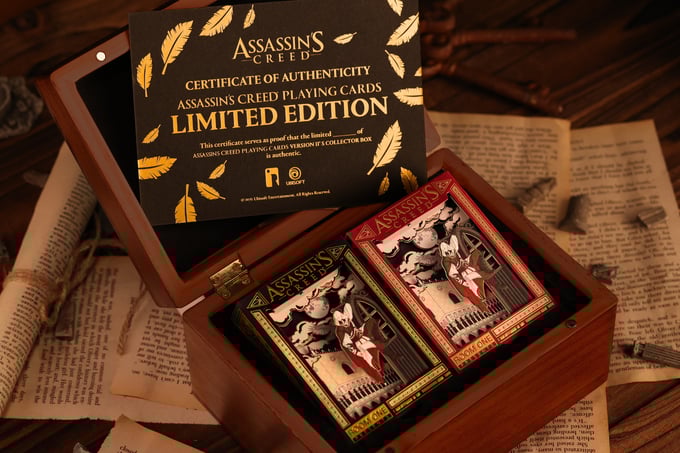 🔥 New Year Hot Sale 49% OFF🗡️♠️ Assassin’s Creed Legacy Version II Playing Cards — Nothing Is True. Everything Is Permitted.🖤🃏
