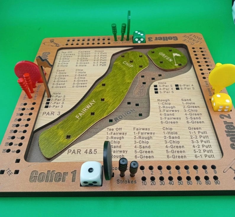 🎄Christmas Sale 49% Off 🏌️⛳Tabletop Dice Golf Game