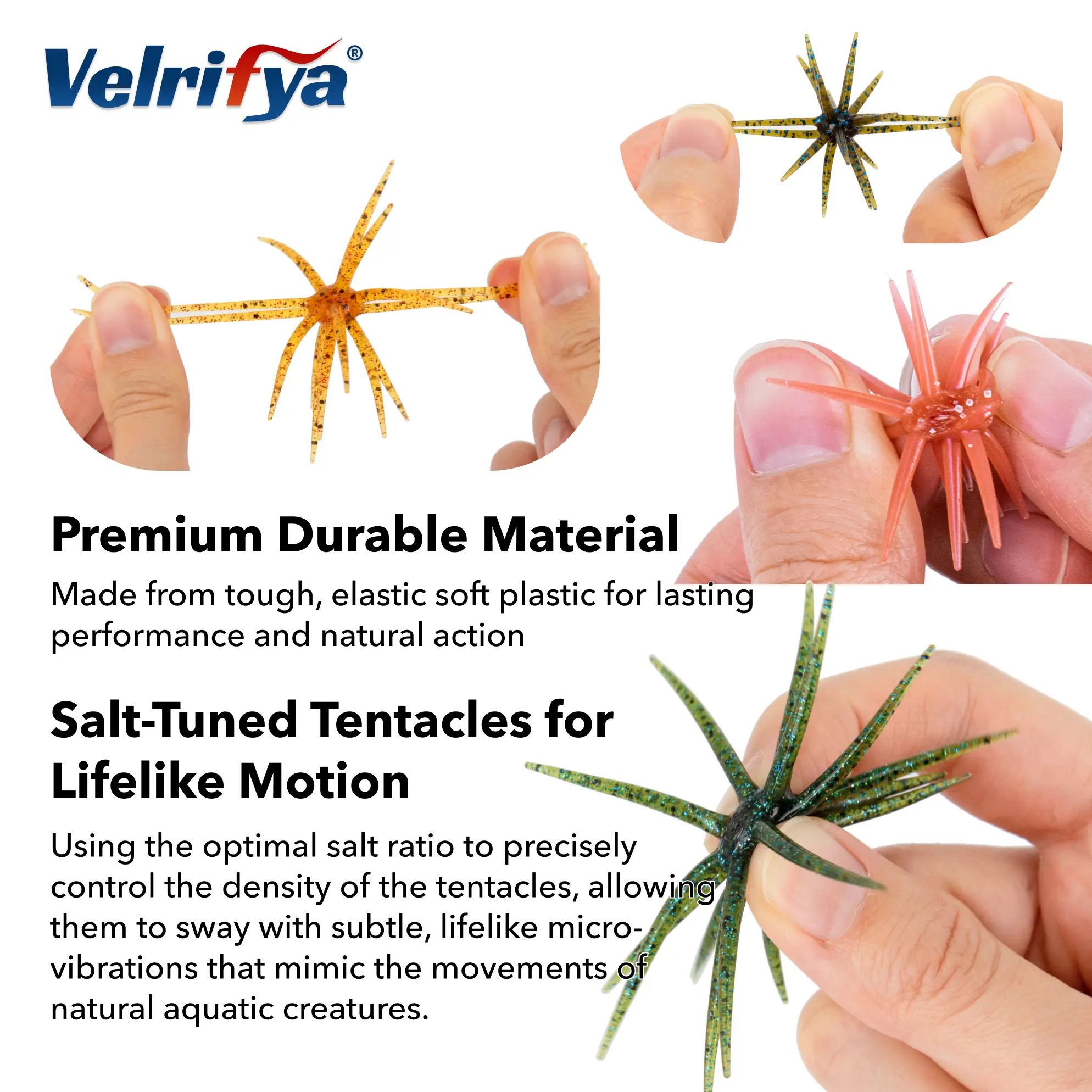 🔥LAST DAY 49% OFF🎣🐙 Tentacle Finesse Soft Plastic Lure