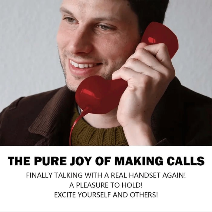 🎄Christmas Sale 49% Off 🎅Retro Phone Handset📞