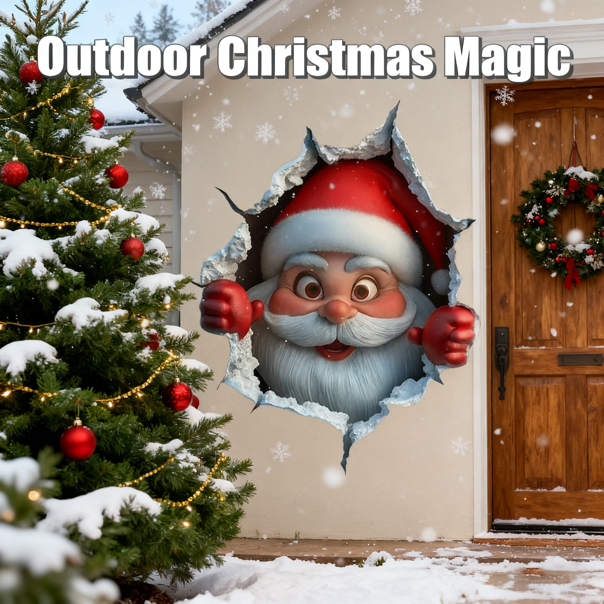 🎄Christmas Sale 49% Off 🎅Christmas Creative Wall Sticker😂