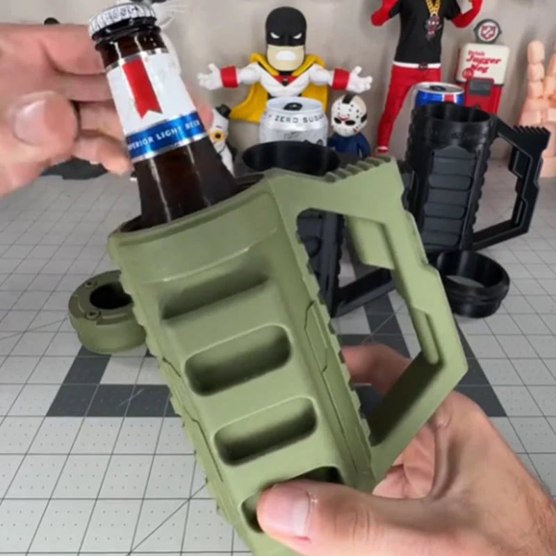 🔥LAST DAY 49% OFF🥤Assault-Style Tactical Koozie🍺