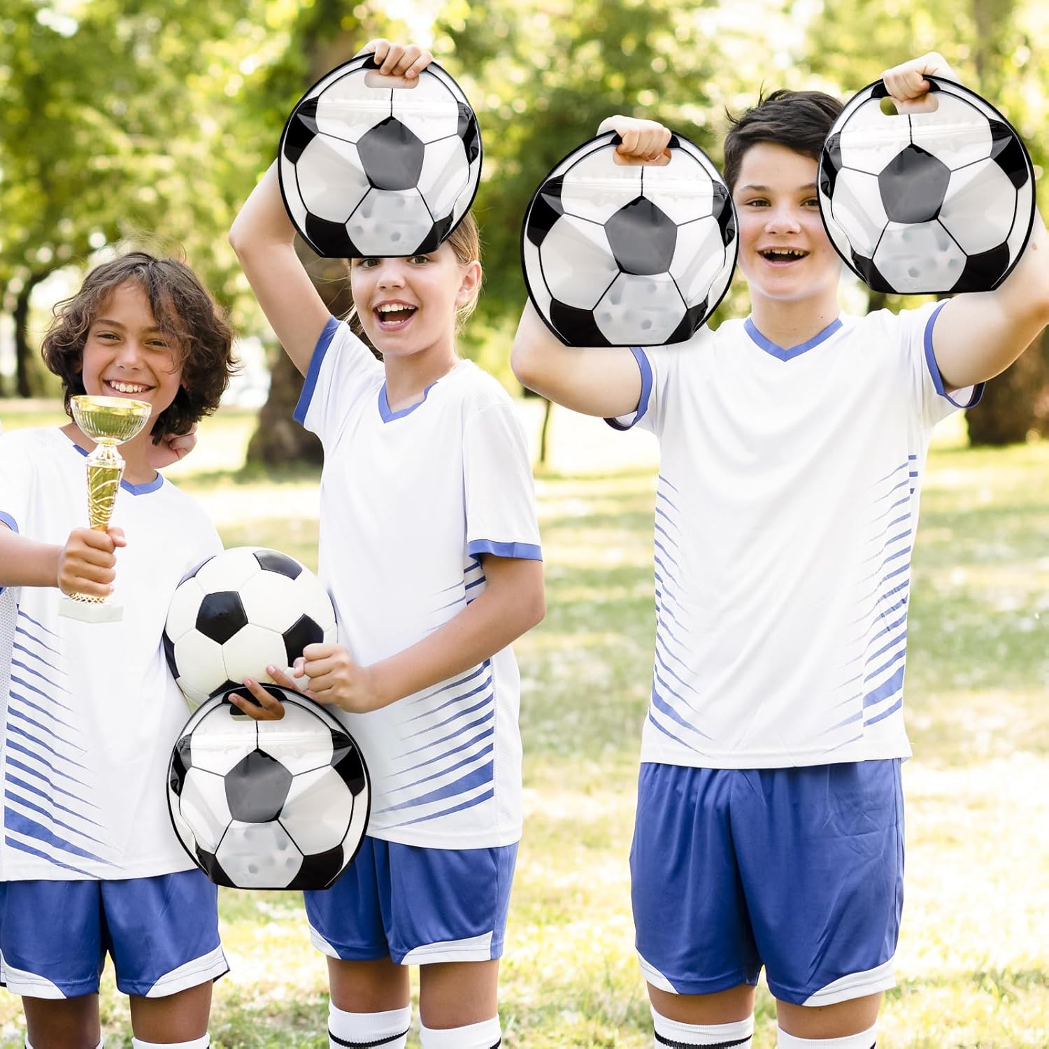⚽🏆 Soccer Party Favor Bags with Handles – Fill with Treats, Gifts & Game-Day Goodies