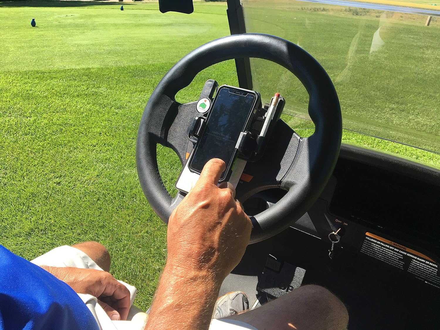 🎁Last Day 49% OFF -⛳Golf cart steering wheel phone holder
