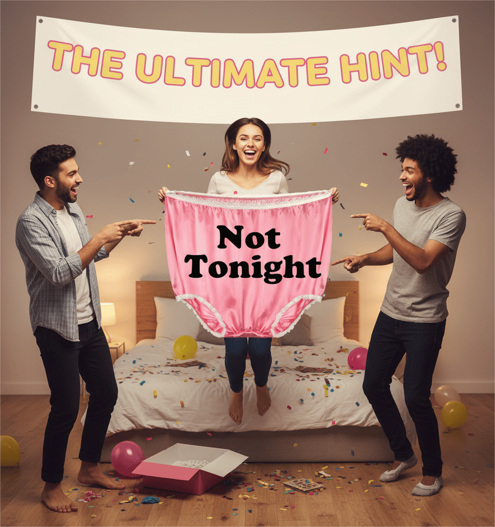 🔥LAST DAY 49% OFF🤣🩳Funny Giant Panties: Party's Best Joke!💖