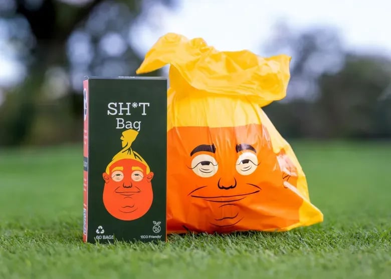 🔥Black Friday 24H Flash Sale 49% OFF🐶SH*T Bag(60 Count) — "The Most Presidential Poop Bag Ever!"💩