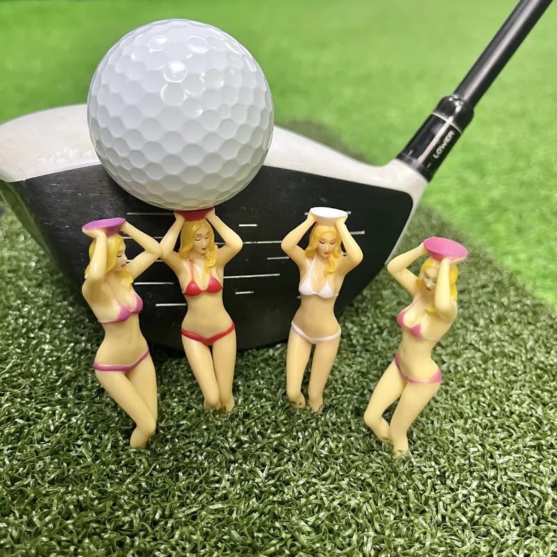 🔥 New Year Hot Sale 49% OFF🤣🏌️ 6PCS Funny Golf Tees — Add Humor to Every Tee Shot.🎁⛳