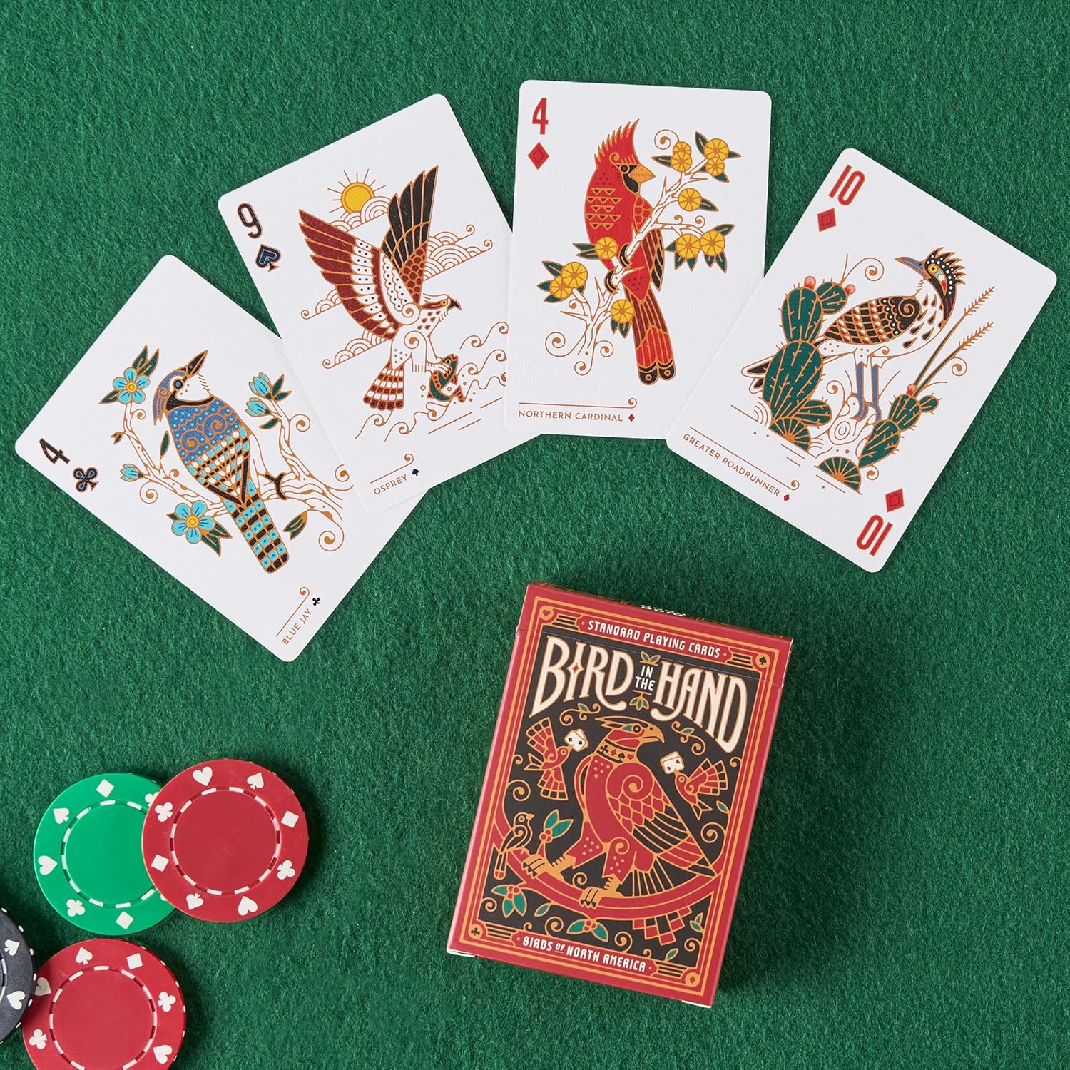 🔥Last Day 49% OFF🔥North American Bird-Themed Playing Cards